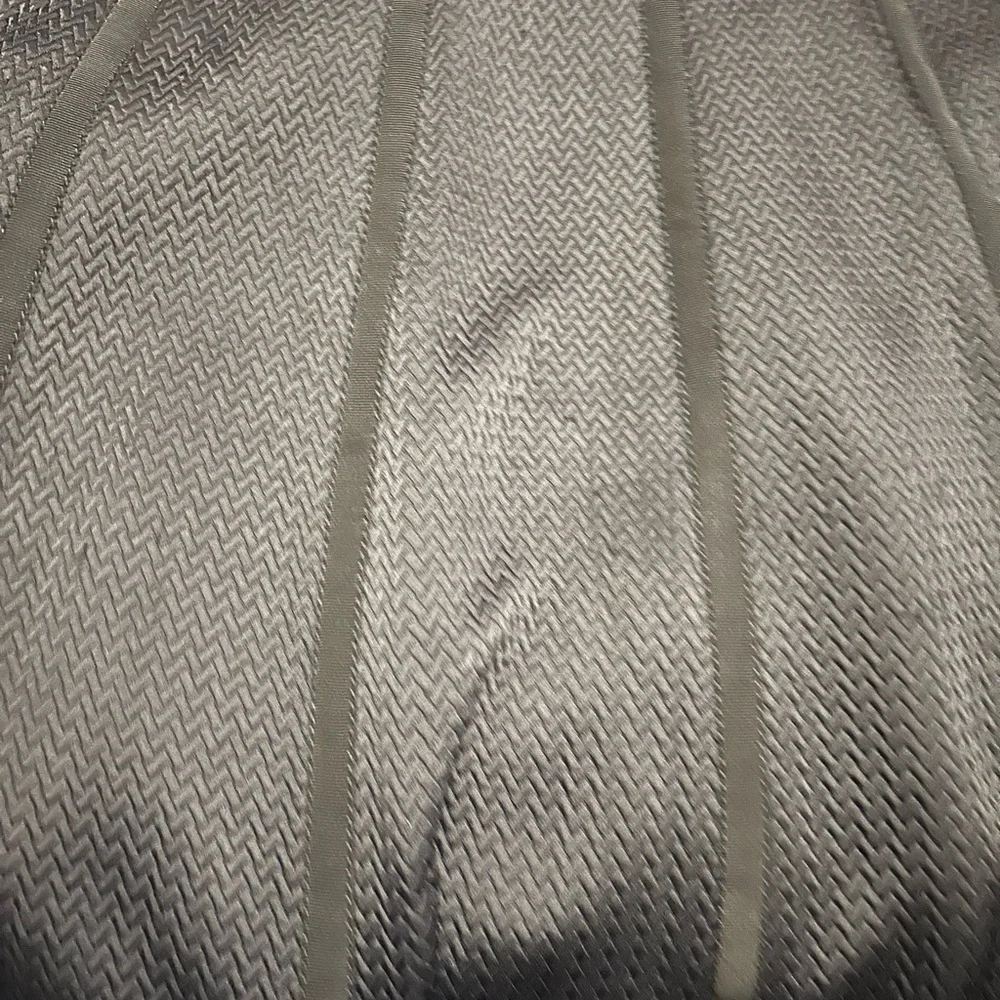 DKNY Textured Black A-Line Skirt